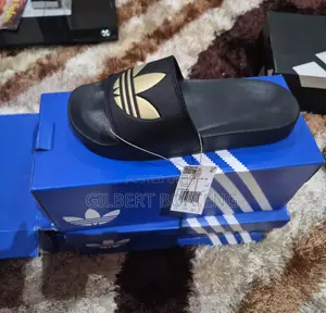 Original Adidas Slides and Shoes