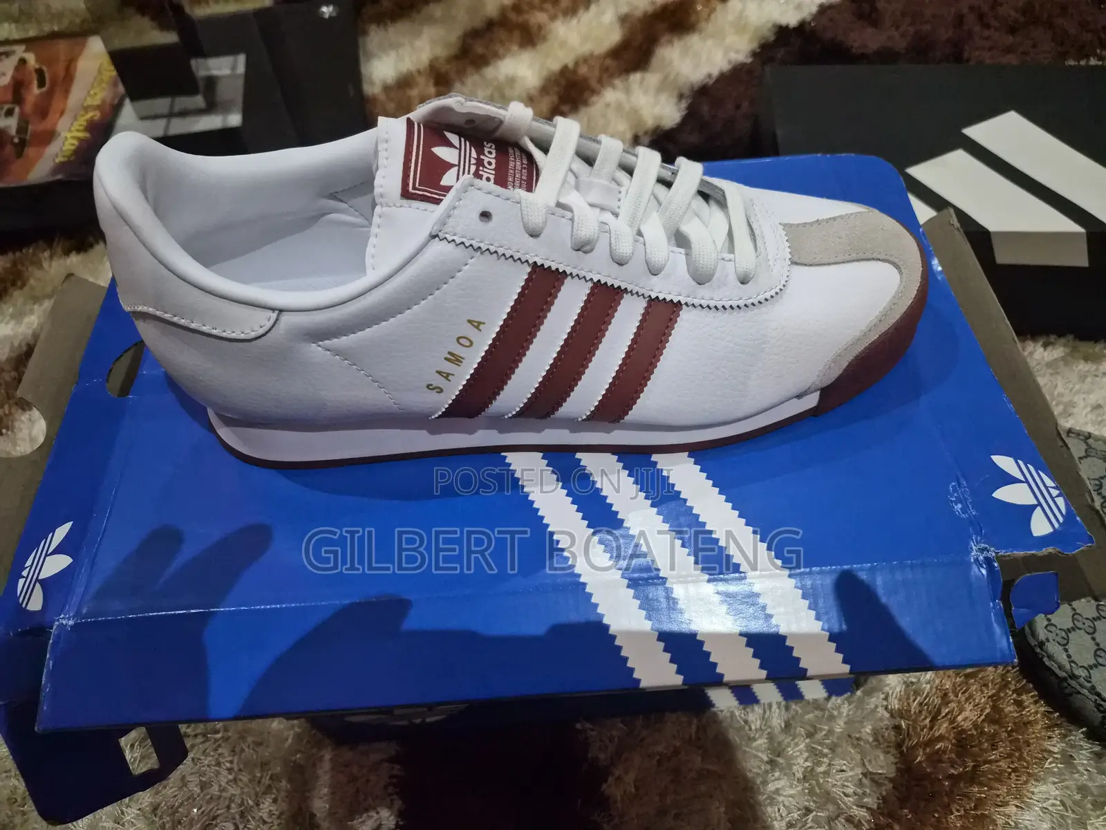 Original Adidas Slides and Shoes