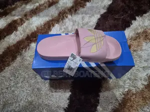 Original Adidas Slides and Shoes