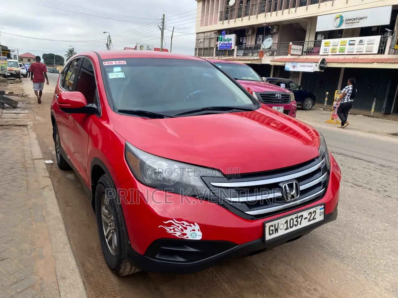 Honda CR-V 2013 Red