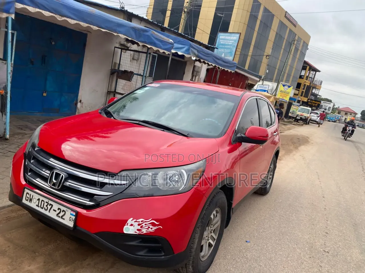 Honda CR-V 2013 Red
