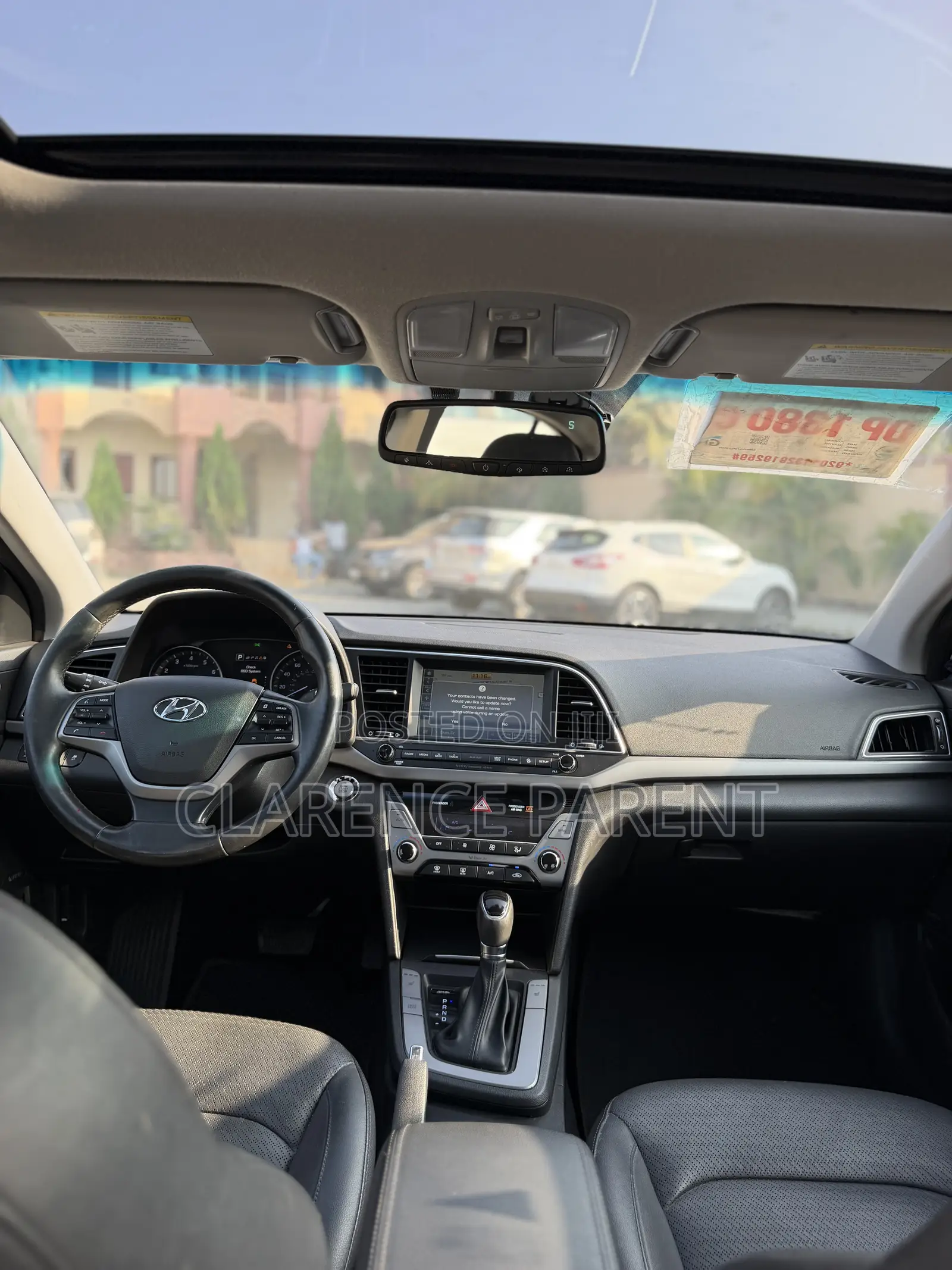Hyundai Elantra Limited Sedan FWD (2.0L 4cyl 6A) 2017 Blue