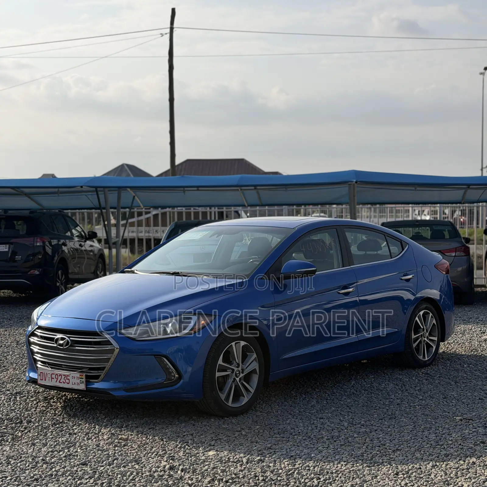 Hyundai Elantra Limited Sedan FWD (2.0L 4cyl 6A) 2017 Blue