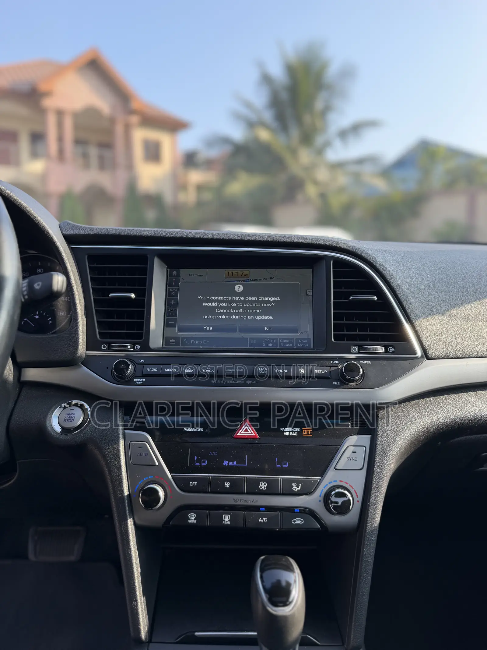 Hyundai Elantra Limited Sedan FWD (2.0L 4cyl 6A) 2017 Blue