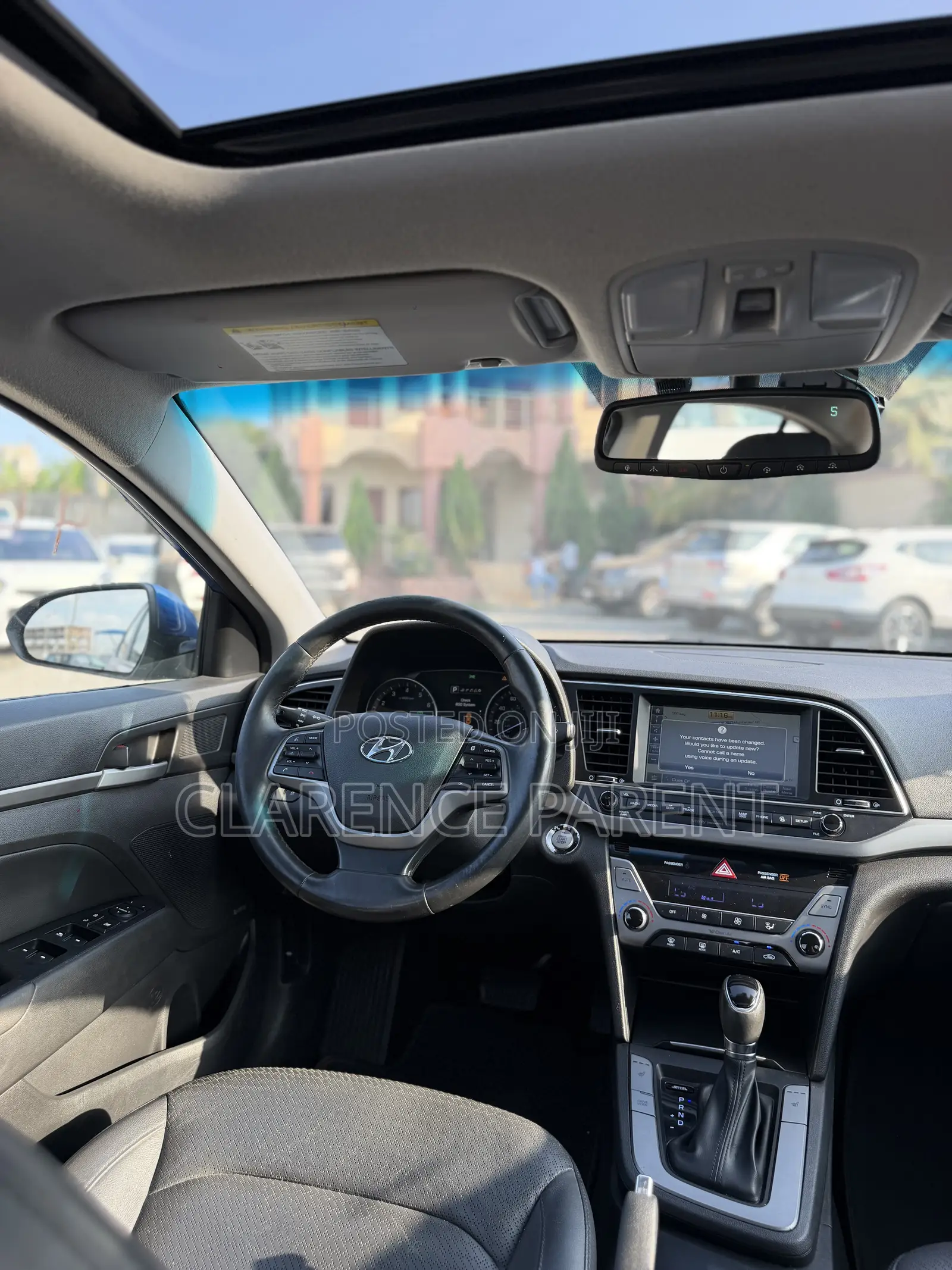 Hyundai Elantra Limited Sedan FWD (2.0L 4cyl 6A) 2017 Blue