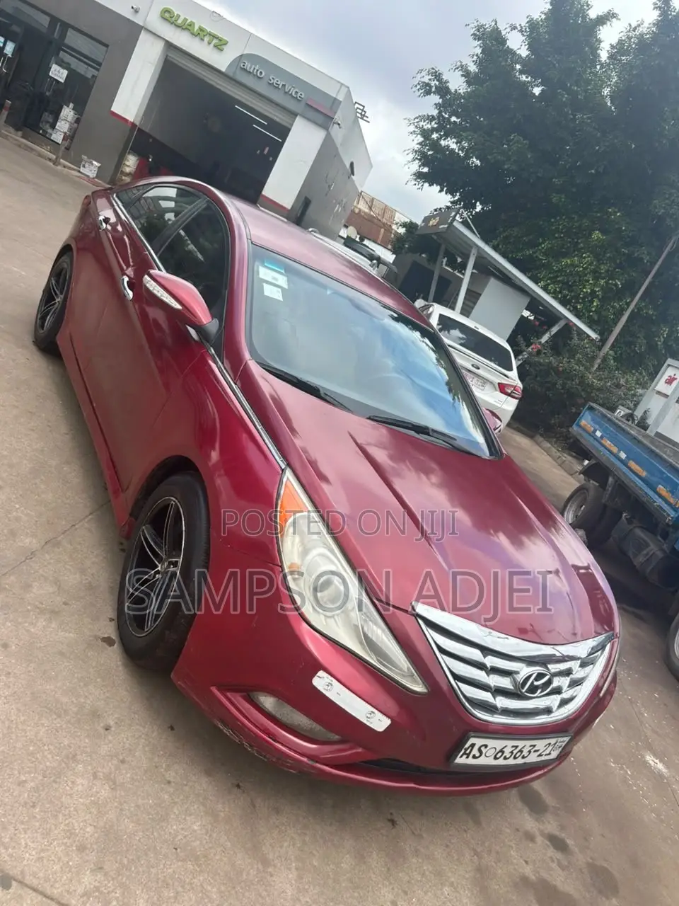 Hyundai Sonata 2012 Red