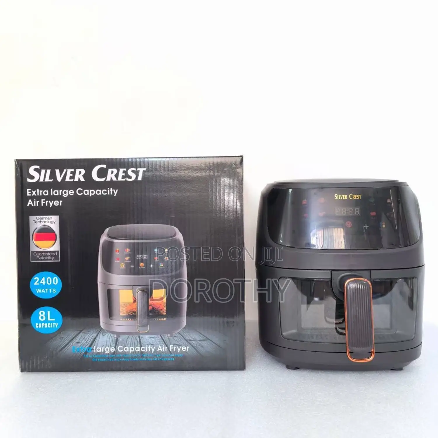 Silver Crest 8L Digital Air Fryer – 2400W