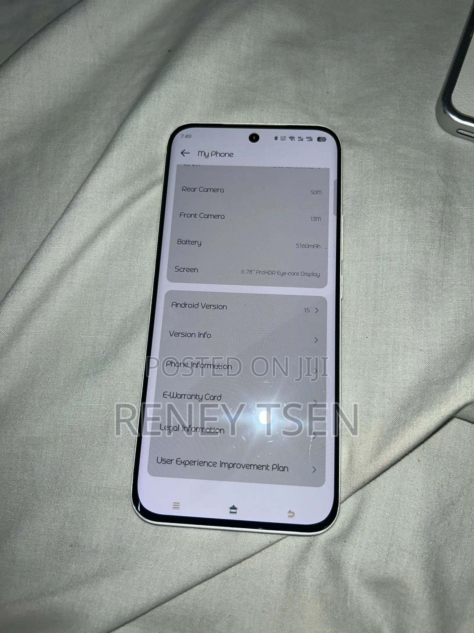 Tecno Spark Slim 256 GB White