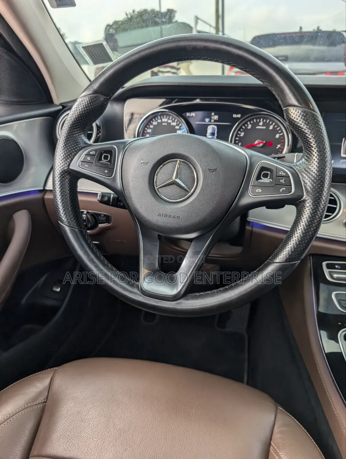 Mercedes-Benz E300 4Matic AWD Sedan (2.0L 4cyl 9A) 2017 White