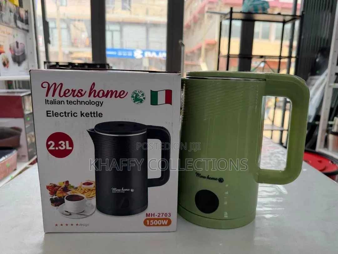 Mers Home 2.3L Electric Kettle - Green 1500W