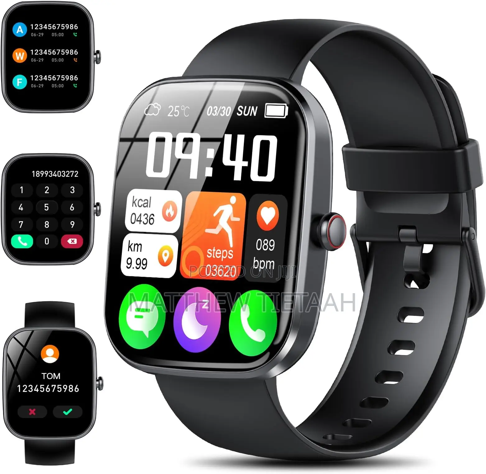 Smart Watch/ Smartwatch/ Watch/ Watches/ Bluetooth / Apple/ 7 Straps