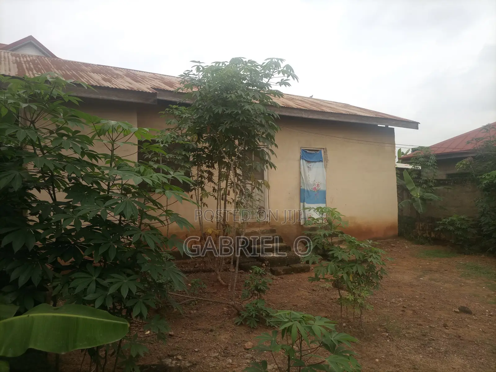 Fenced Plot With 2 Buildings on It at Afrancho Bible School Kumssi