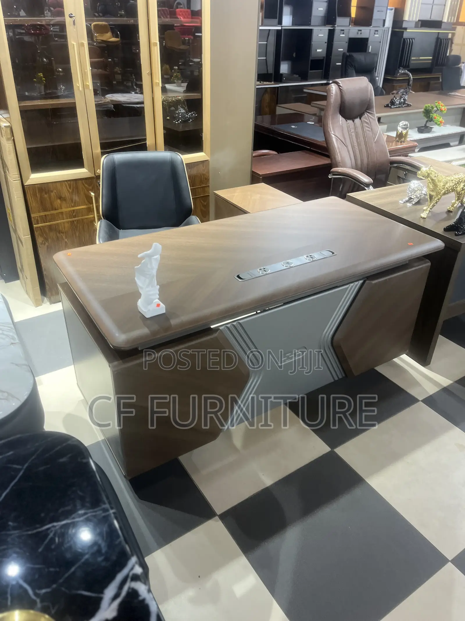 1.6m Modern L- Shaped Office Desk