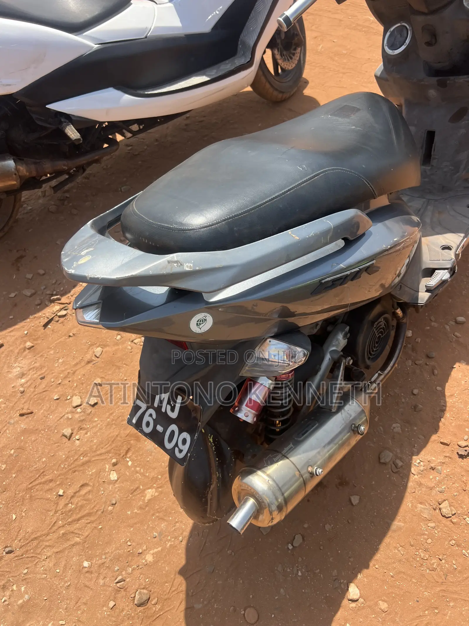 Yamaha Aerox 2018 Gray