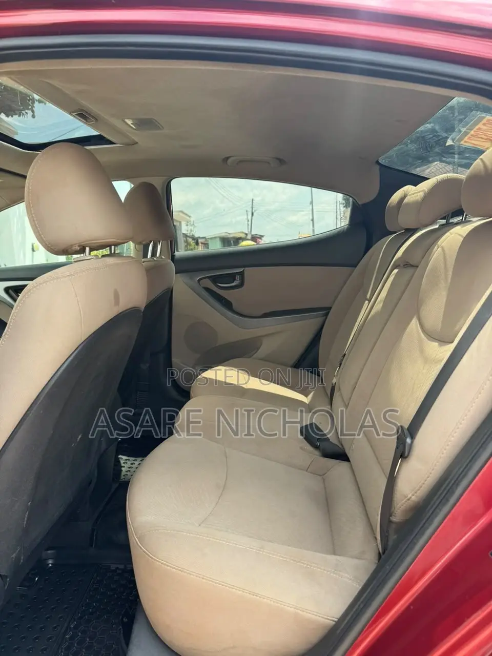 Hyundai Elantra 2016 Red