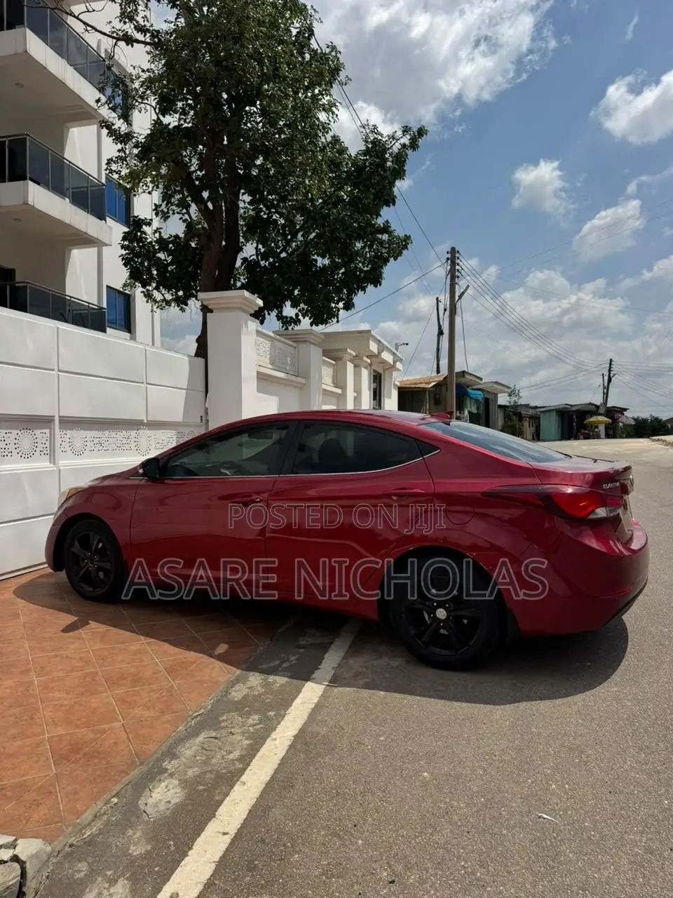 Hyundai Elantra 2016 Red