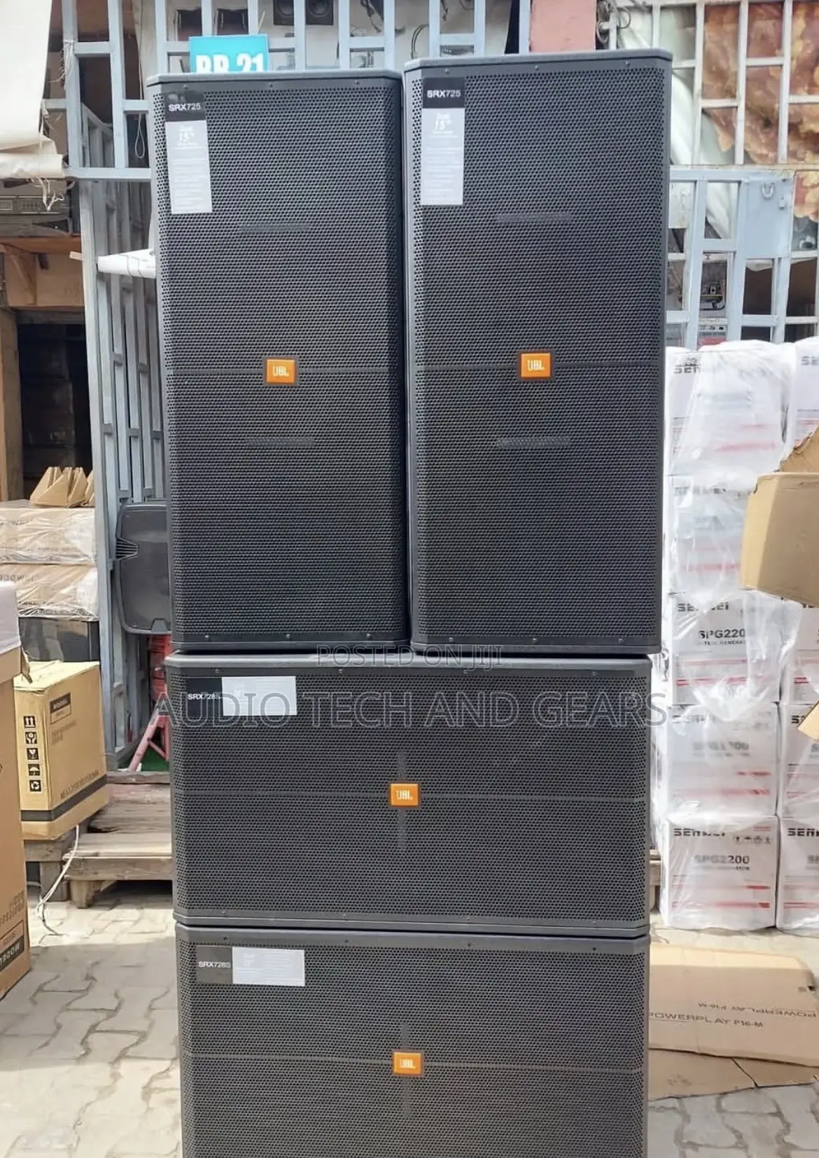 JBL Full Range Speaker With Double Bass