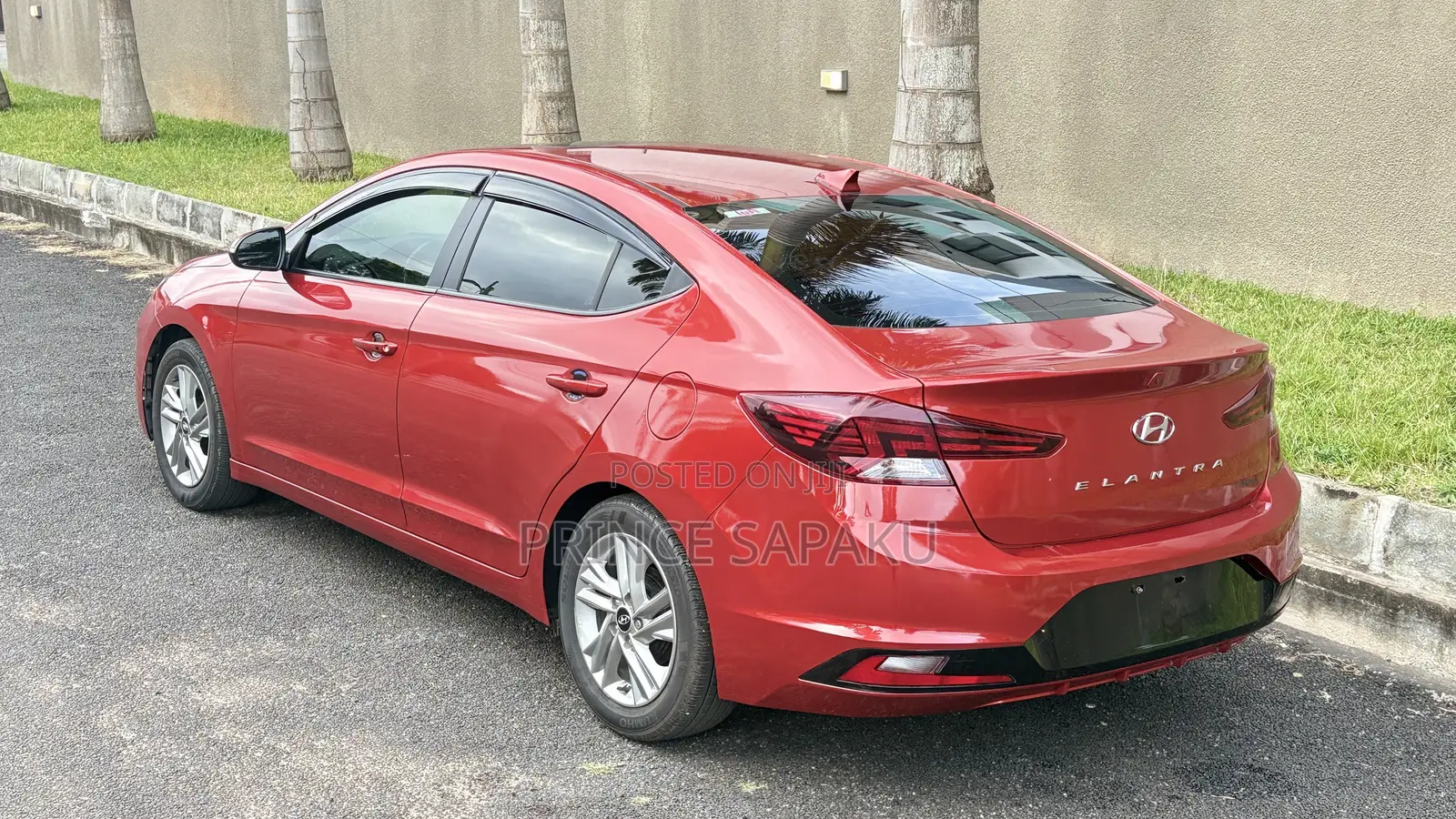 Hyundai Elantra Limited 2020 Orange