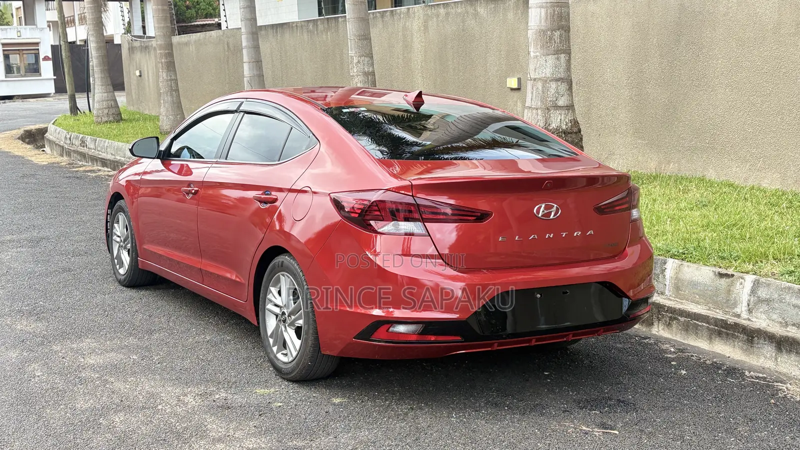 Hyundai Elantra Limited 2020 Orange