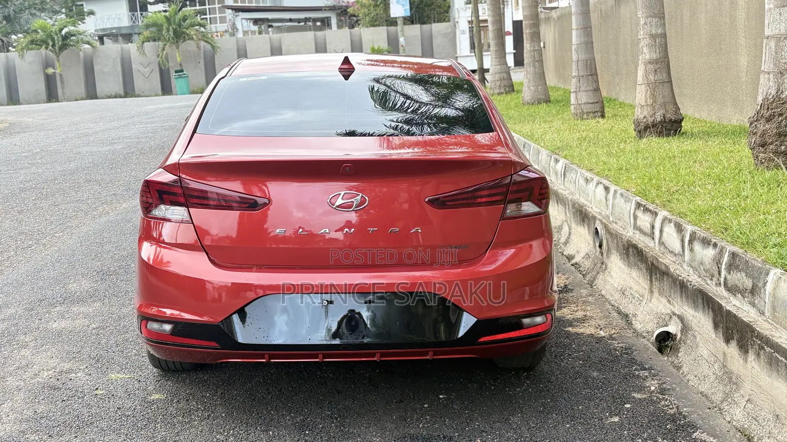 Hyundai Elantra Limited 2020 Orange