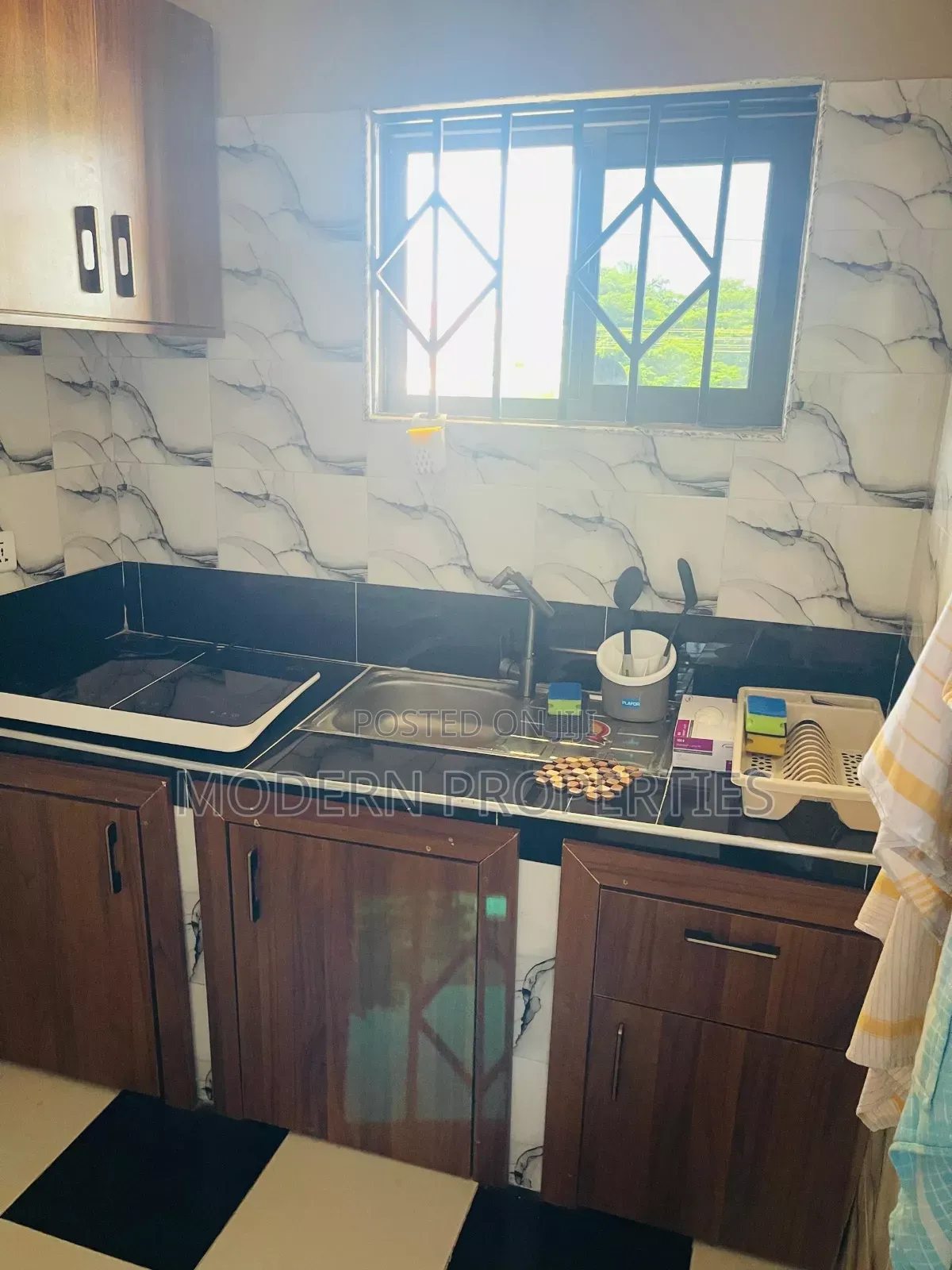 Furnished 1bdrm Apartment in Modern Properties, New Town for rent