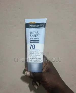 Neutrogena Ultra Sheer Dry Touch Sunscreen Lotion, SPF 70, 3oz