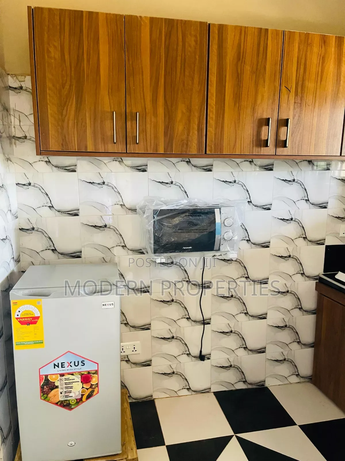 Furnished 1bdrm Apartment in Modern Properties, New Town for rent