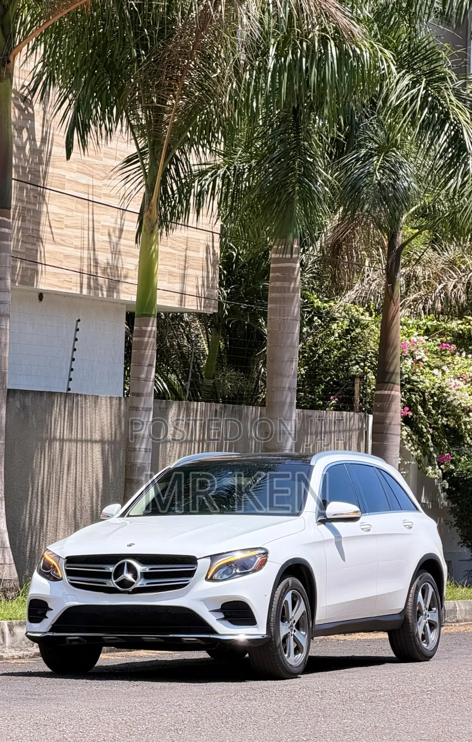 Mercedes-Benz GLC-Class 2019 White