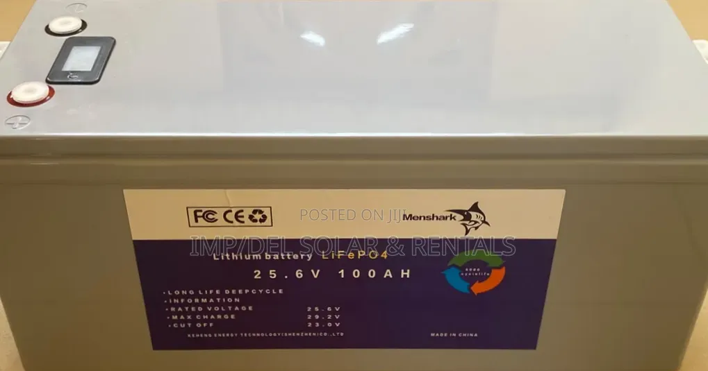 Lithium Battery LiFePO4 24V 100Ah Deep Cycle Battery