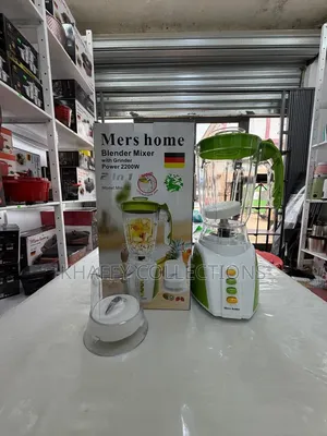 Mers Home Blender Mixer With Grinder MH-102 - 2200W 2-in-1