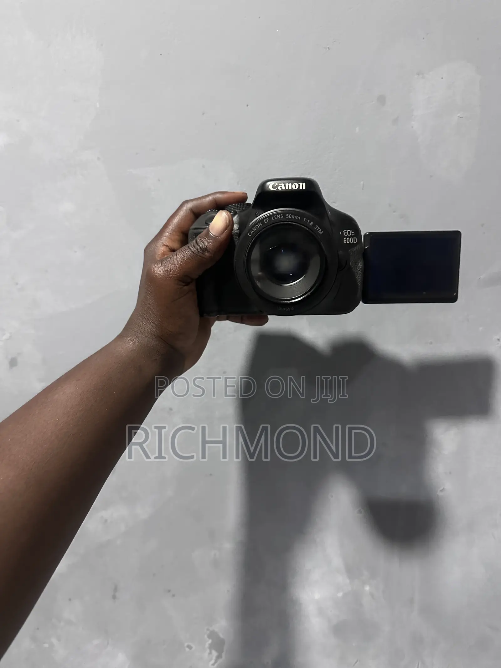 Canon 600D With 50mm Lense