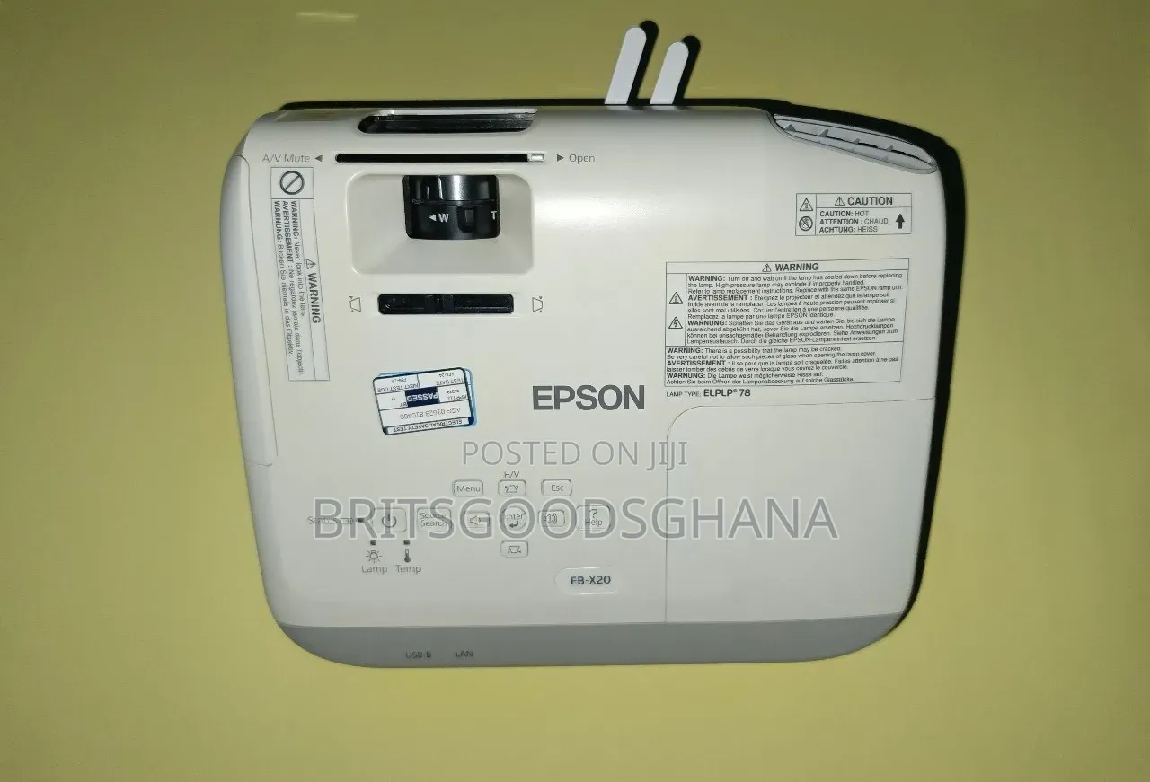Epson Powerlite X27 (Eb-X27) 3lcd Xga Projector
