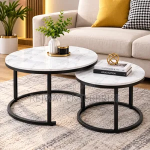 Modern Round Nesting Coffee Table