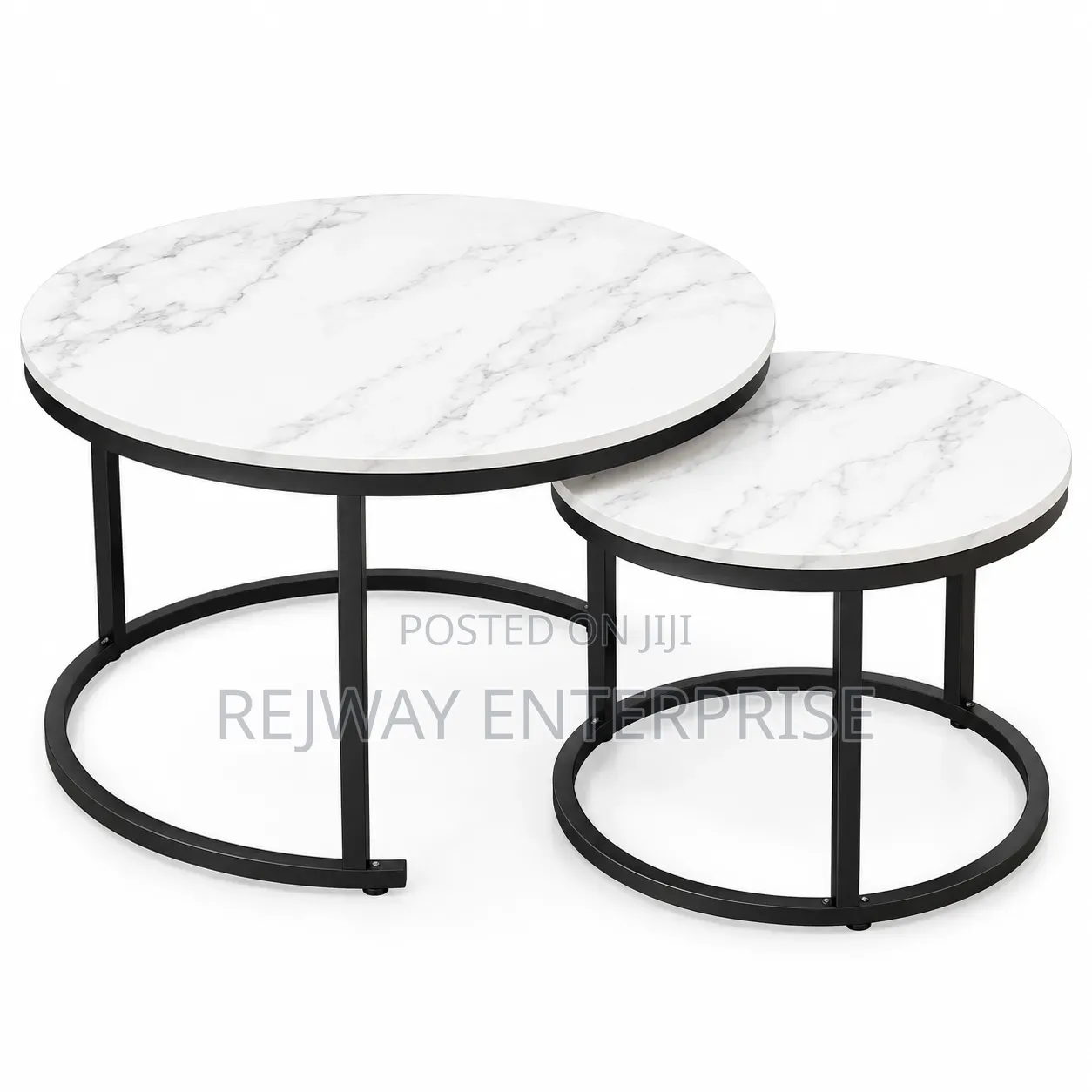 Modern Round Nesting Coffee Table