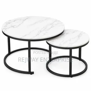 Modern Round Nesting Coffee Table