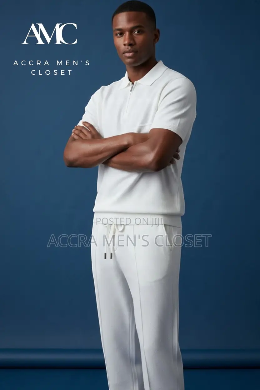 Men’s Smart Wear Sets (Short Sleeve Tops & Trousers)