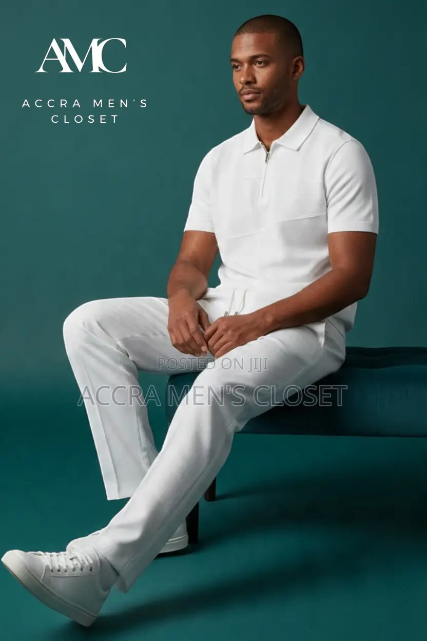 Men’s Smart Wear Sets (Short Sleeve Tops & Trousers)