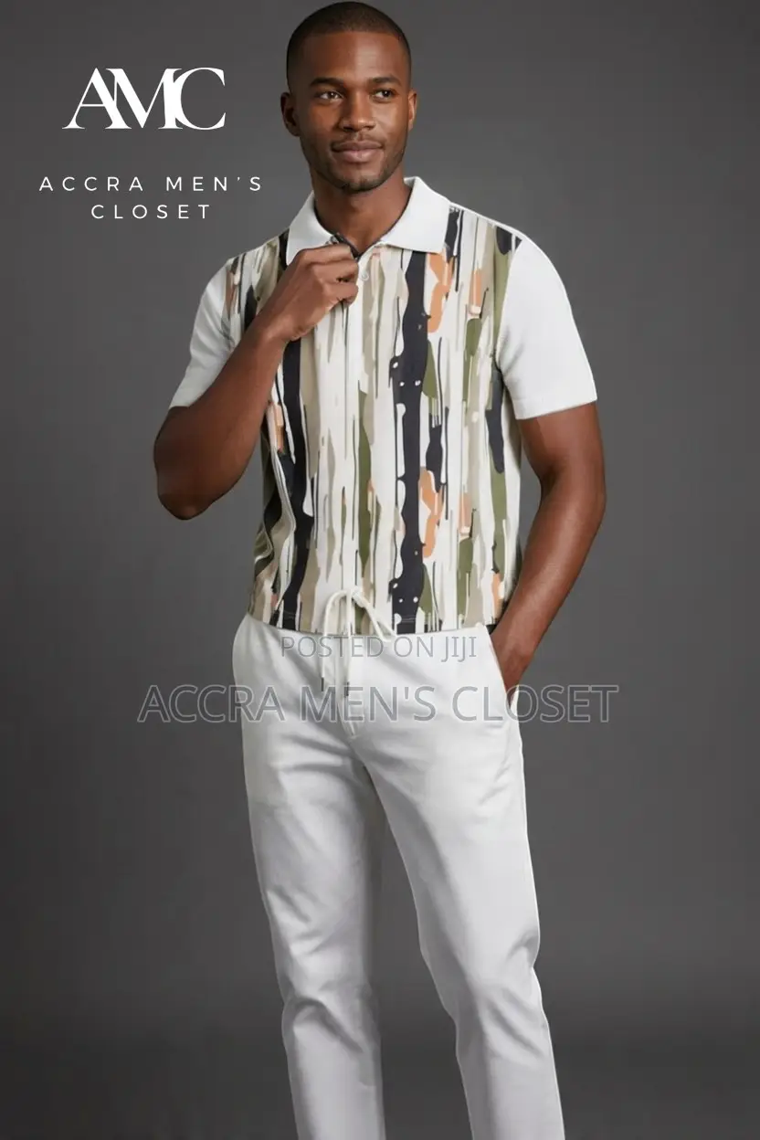 Men’s Smart Wear Sets (Short Sleeve Tops & Trousers)
