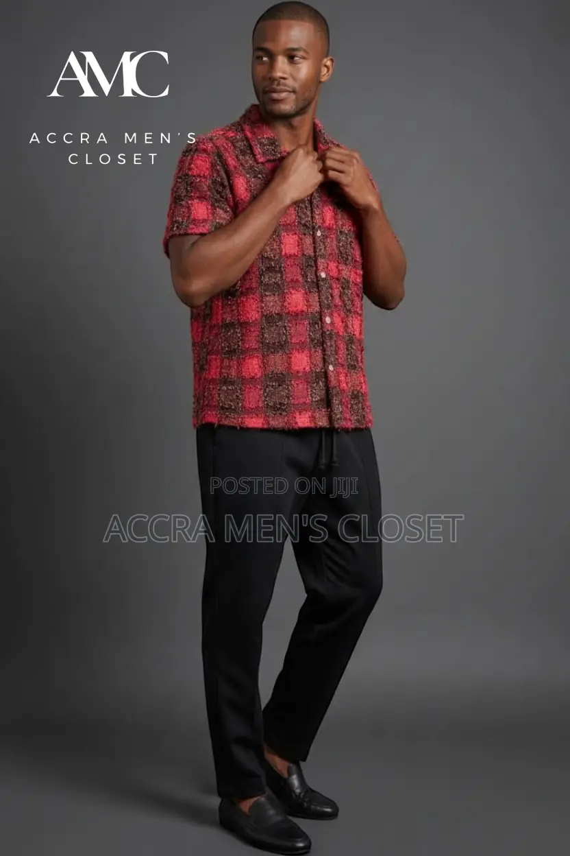 Men’s Smart Wear Sets (Short Sleeve Tops & Trousers)