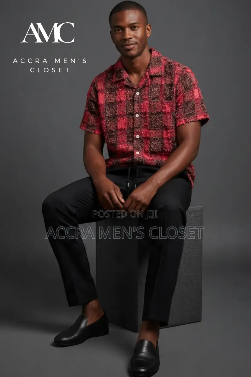 Men’s Smart Wear Sets (Short Sleeve Tops & Trousers)