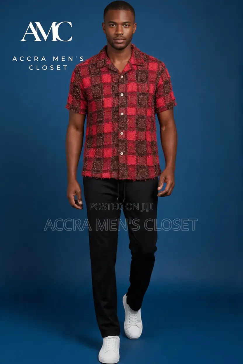 Men’s Smart Wear Sets (Short Sleeve Tops & Trousers)