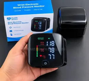 Rechargeable Digital Wrist BP Monitor – Portable Blood Pressure Checkr