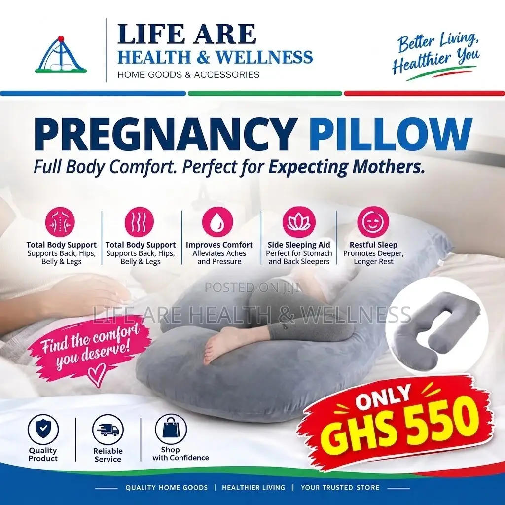 Comfortable Pregnancy Pillow for Expectant Mothers