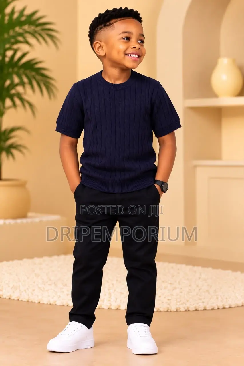 Kids Cable Knit Tee