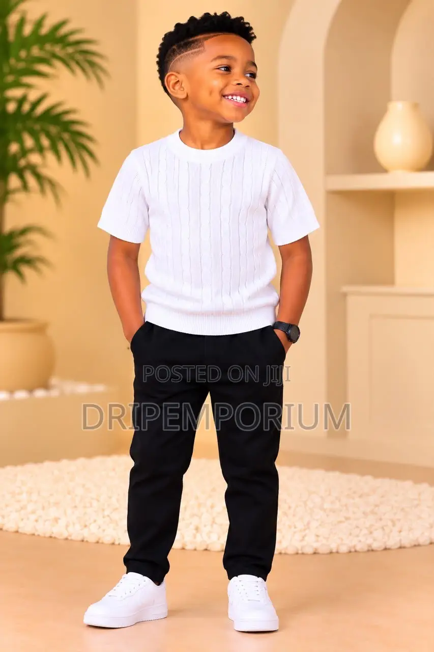 Kids Cable Knit Tee