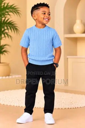 Kids Cable Knit Tee