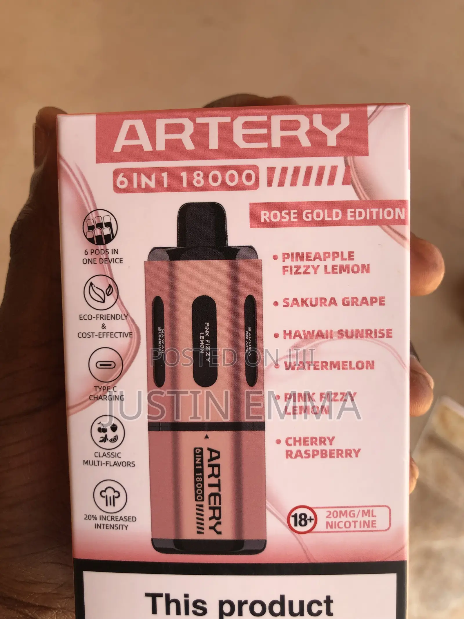 10k Puffs Vape Artery CL2