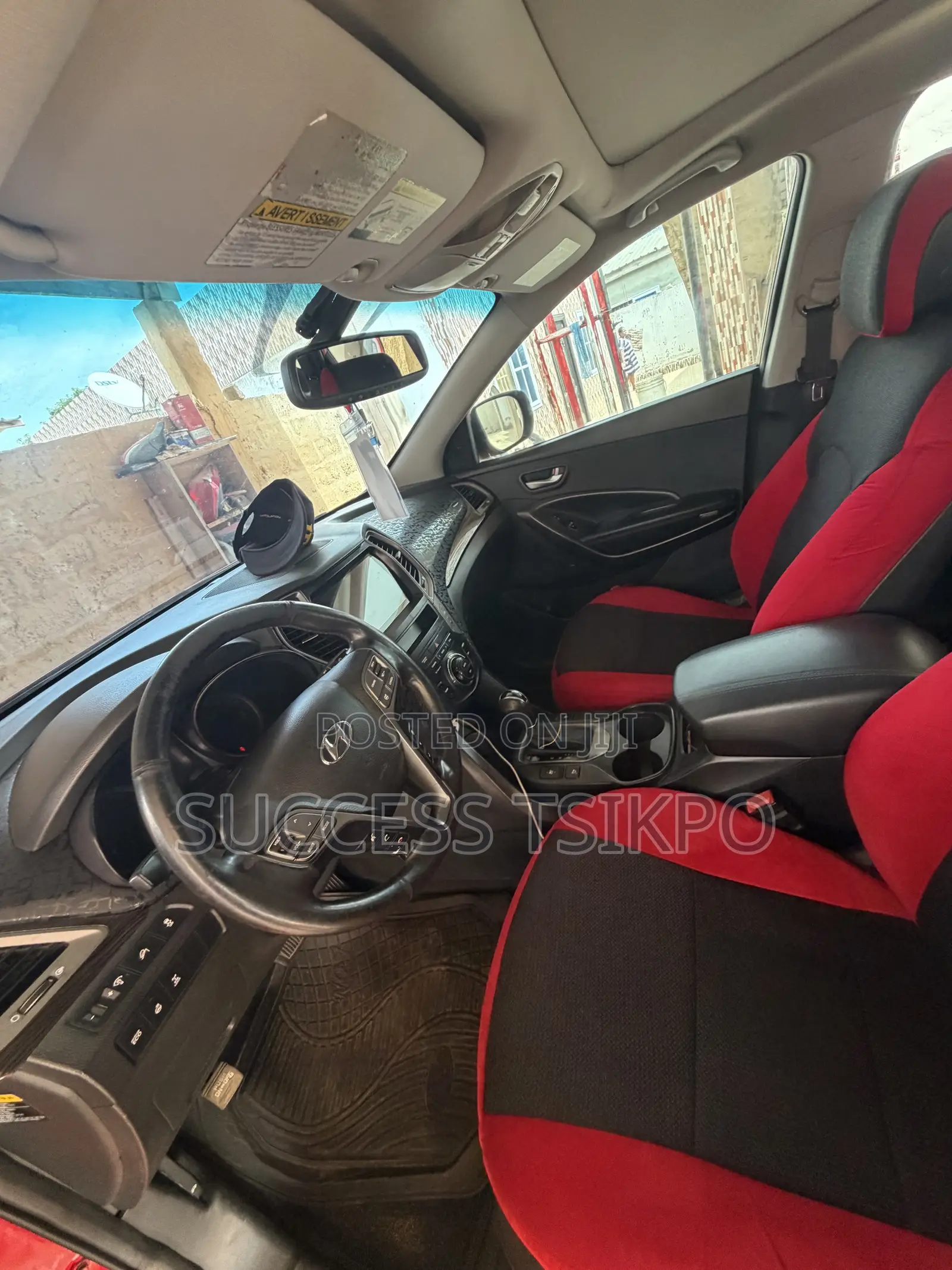 Hyundai Santa Fe Limited FWD 2016 Red