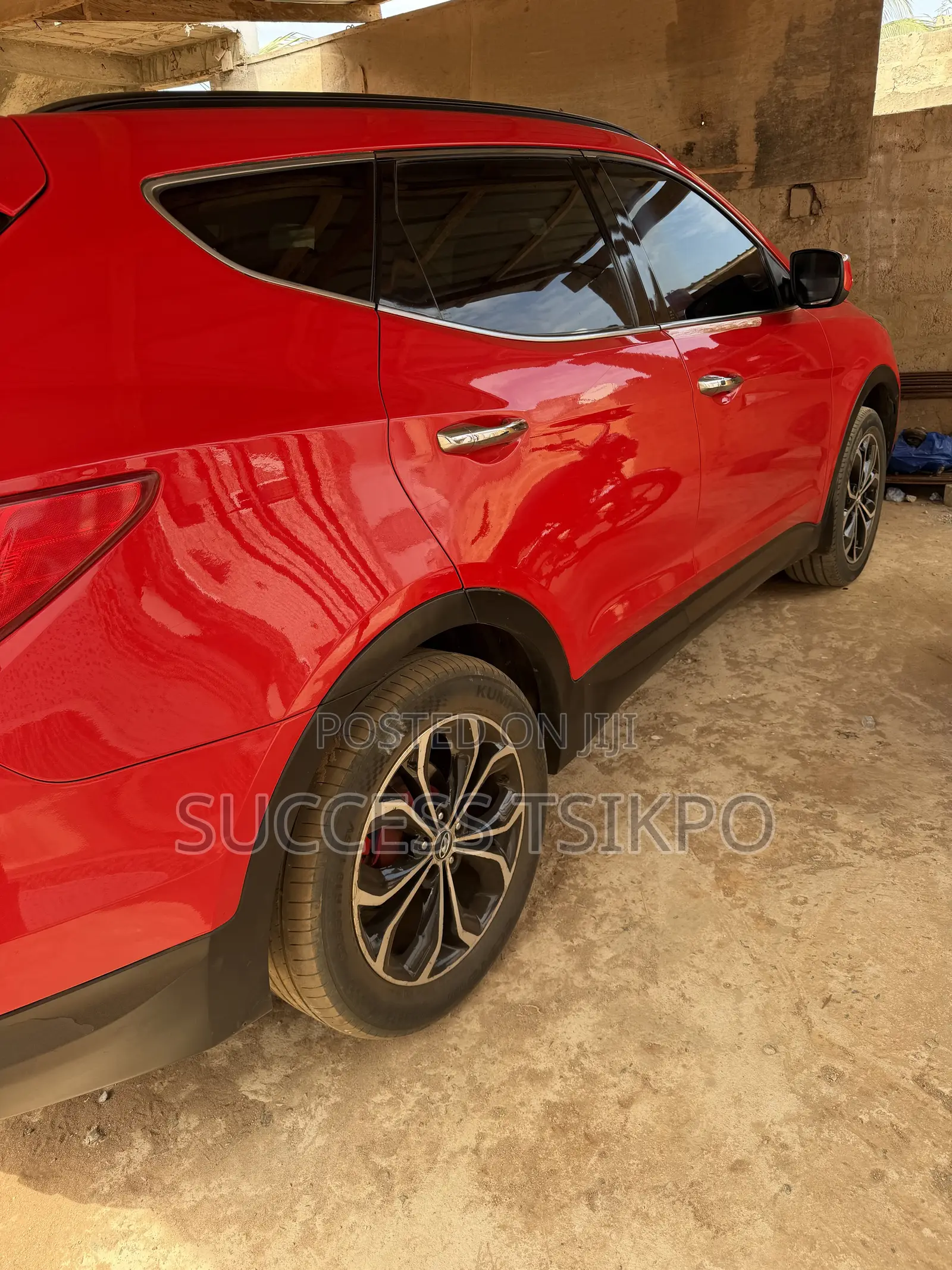 Hyundai Santa Fe Limited FWD 2016 Red