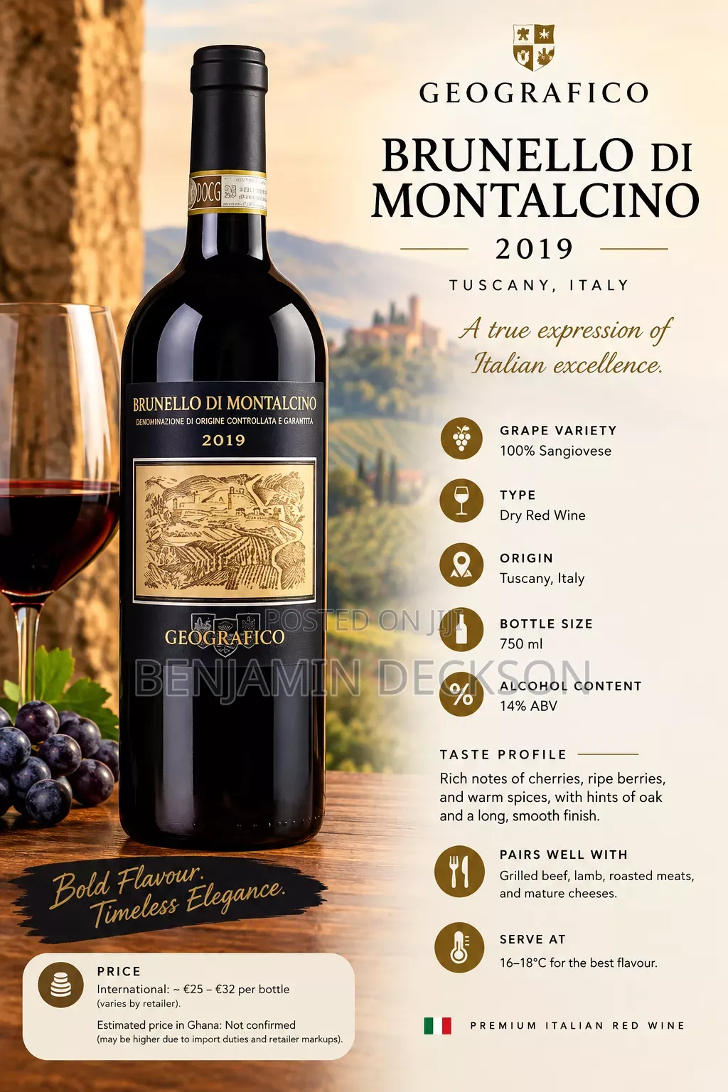 Geografico Brunello Di Montalcino 2019